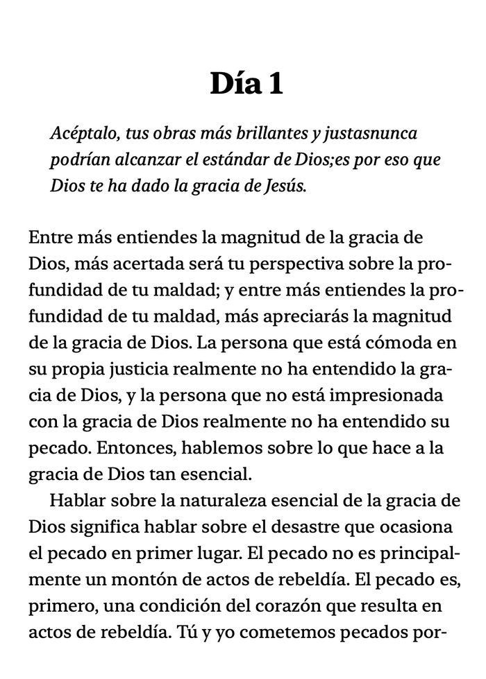 40 Days of Grace (Spanish eBook)