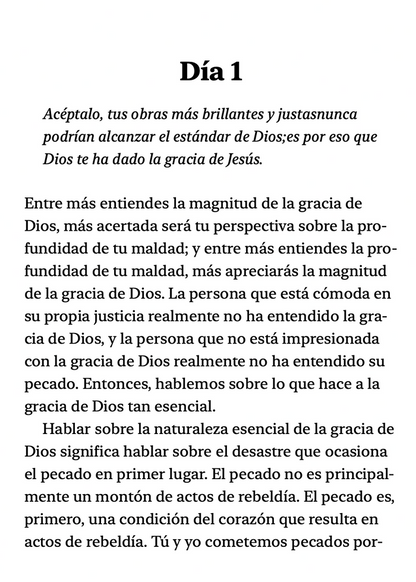 40 Days of Grace (Spanish eBook)
