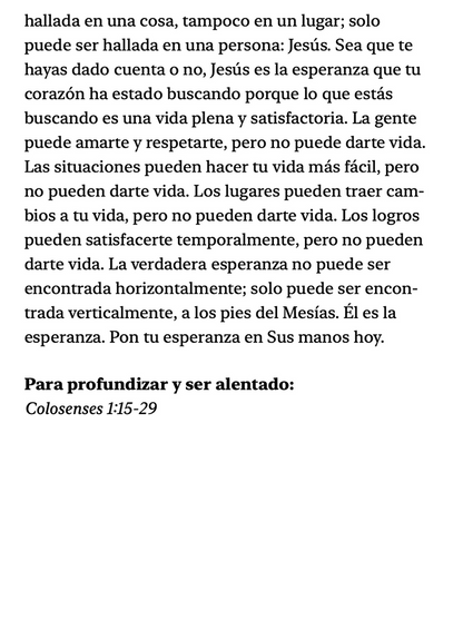 40 Days of Hope (Spanish eBook)