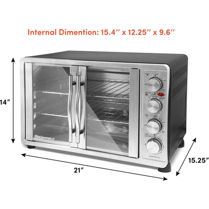 Internal Dimension: 15.4" x 12.25" × 9.6'. 21" width, 14" height, 15.25" depth