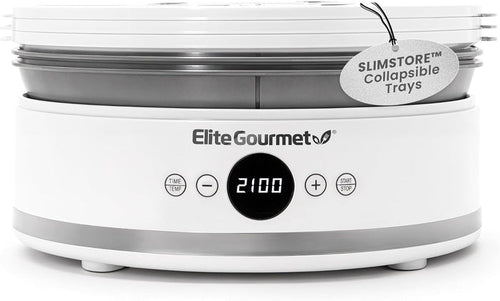 5 Tier Digital Food Dehydrator with BPA Free SlimStore™ Collapsible Trays