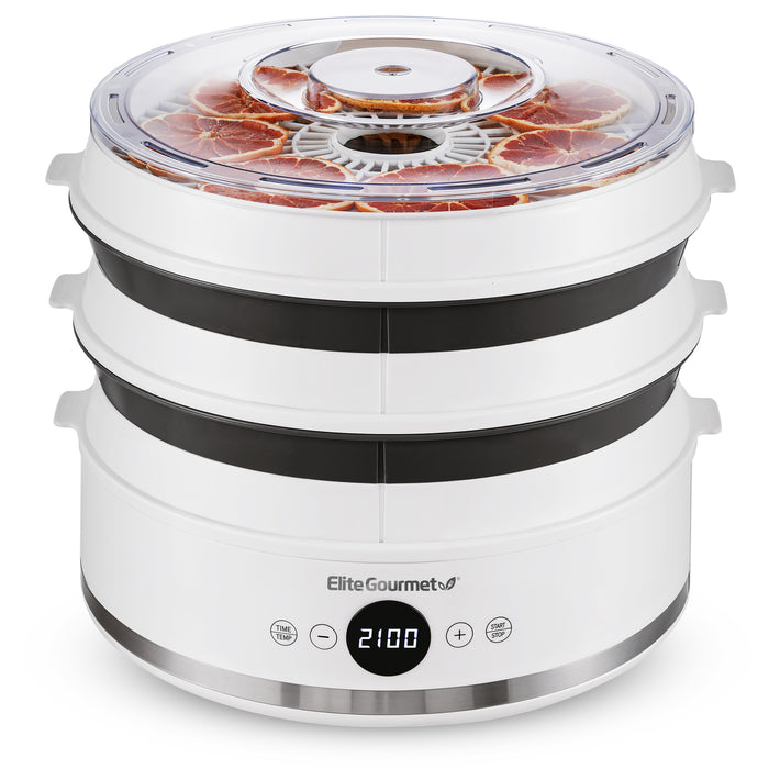 5 Tier Digital Food Dehydrator with BPA Free SlimStore™ Collapsible Trays