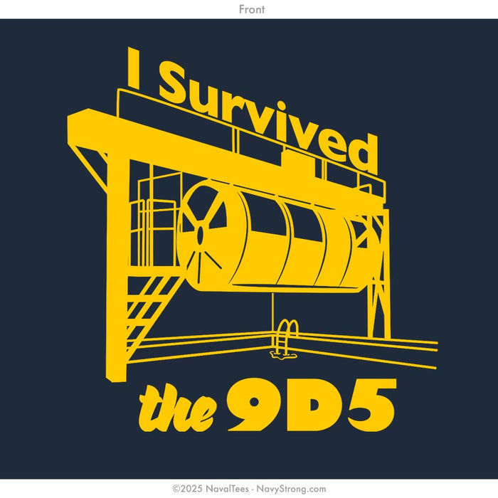"9D5 Survivor" Tank | Navy