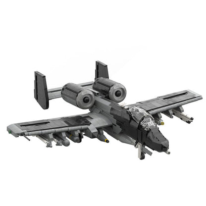 A - 10 Kampfflugzeug Klemmbausteine - LesDiy - Klemmbausteine