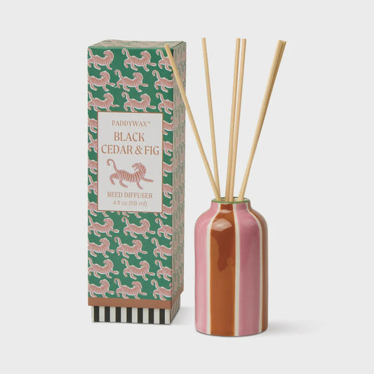 A Dopo Tiger Ceramic Diffuser - Black Cedar & Fig