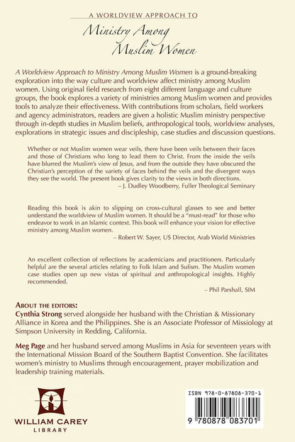 A Worldview Approach to Ministry Among Muslim Women - MissionBooks.org