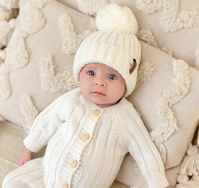 Acrylic Pom Beanie