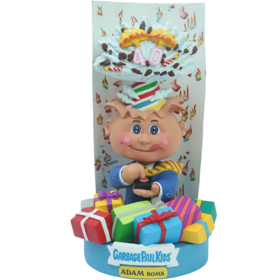 Adam Bomb Garbage Pail Kids 40th Birthday Bobblehead (Presale)
