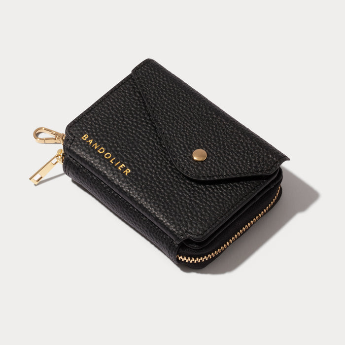 Add-On Mirror Magnet Wallet - Black/Gold