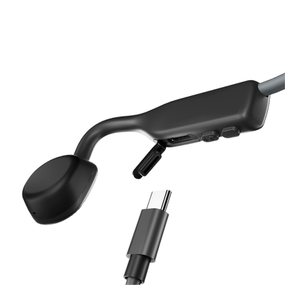 Aftershokz Openmove Open Ear Wireless Headphone - Slate Grey | 38-S661GY from Aftershokz - DID Electrical