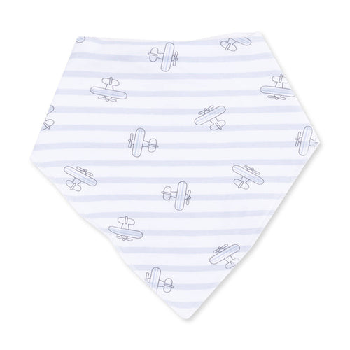 Airplane Stripe - Bandana Bib
