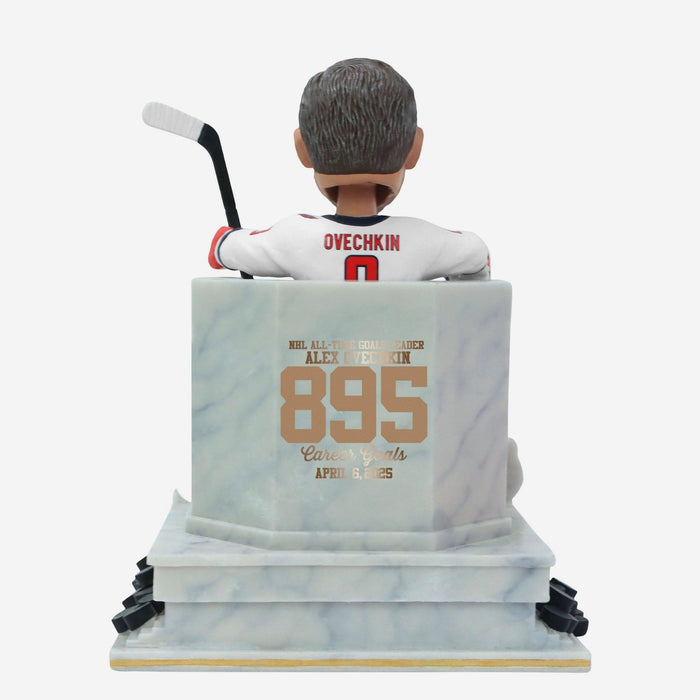 Alex Ovechkin Washington Capitals NHL All-Time Leading Goal Scorer NHL Bobblehead