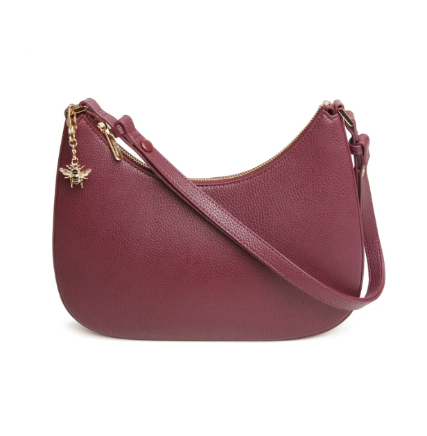 Alice Wheeler Ascot Crossbody Bag - Berry