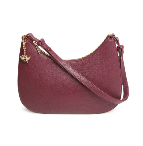Alice Wheeler Ascot Crossbody Bag - Berry