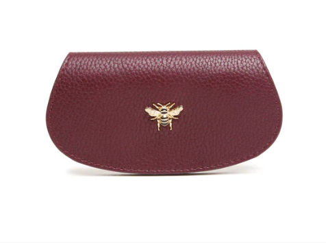 Alice Wheeler Glasses Case - Berry