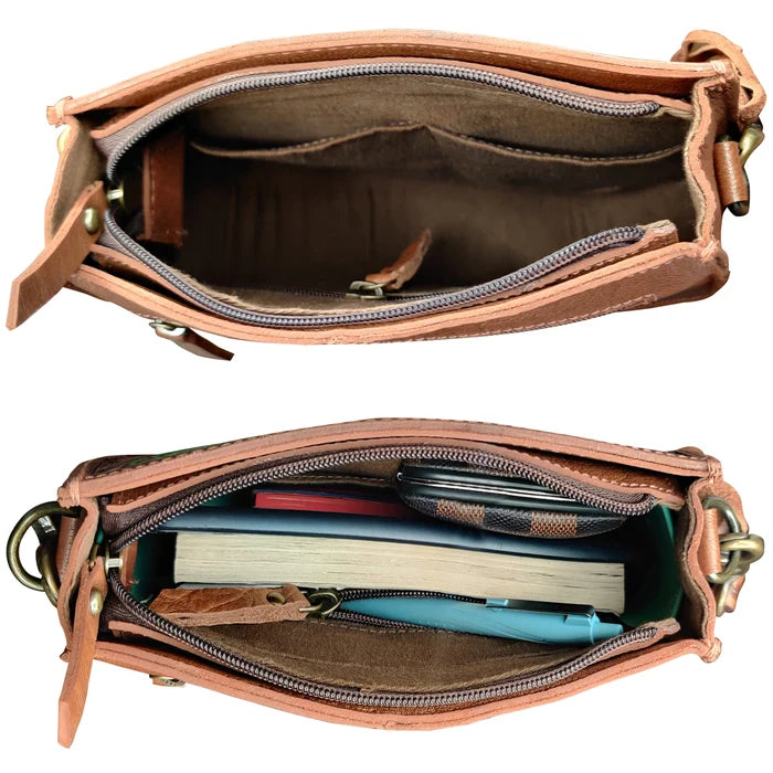 Alula Leather Hobo Bag for Women – Western Tassel Fringe Purse