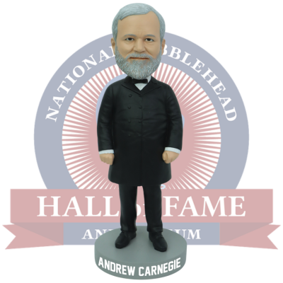 Andrew Carnegie Bobblehead (Presale)