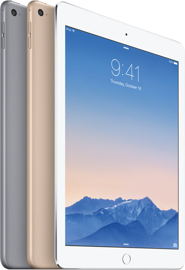 Apple iPad Air 2, 16GB, Wi-Fi, A1566 MGL12LL/A Space Gray - Coretek Computers