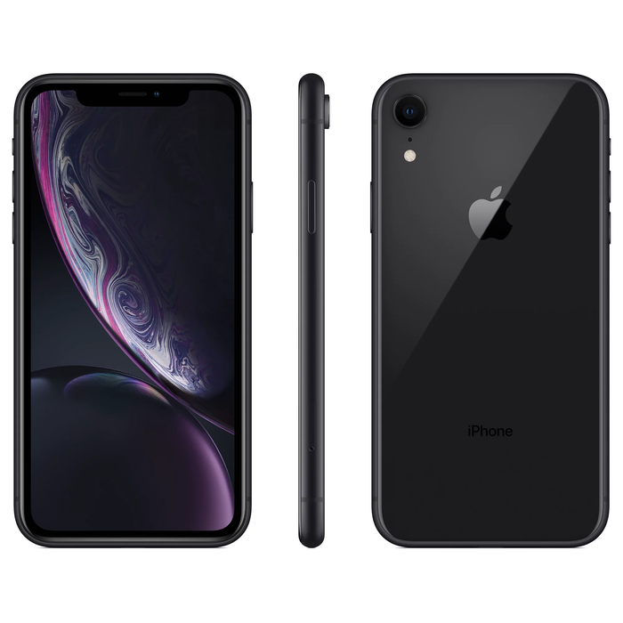 Apple iPhone XR, 64GB, Black, A1984 Unlocked (Refurbished) - Coretek Computers