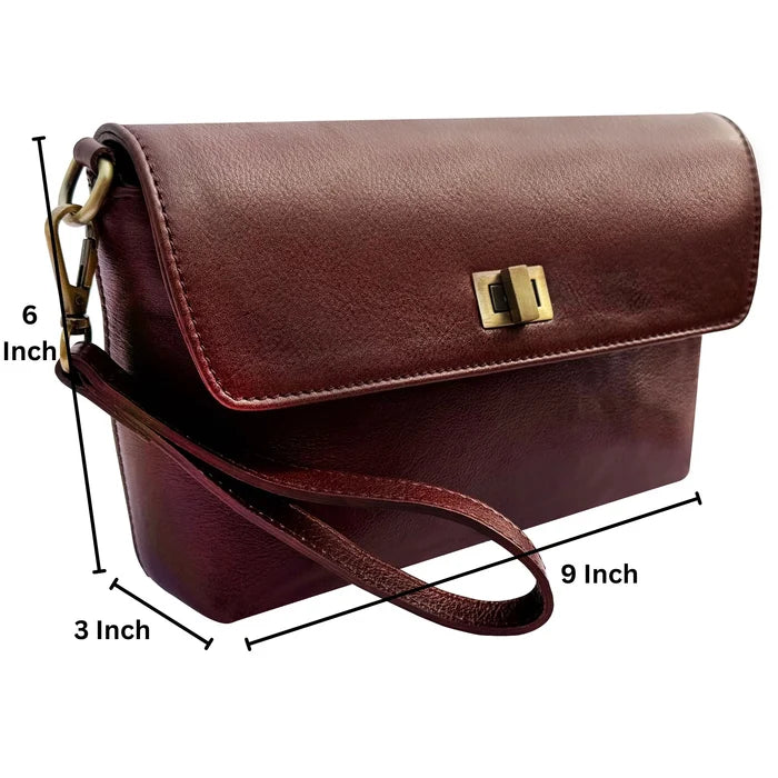 Ariel Leather Wristlet Wallet Travel Clutch Purse for Women