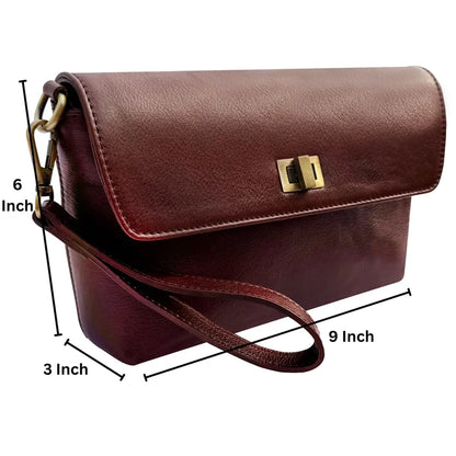 Ariel Leather Wristlet Wallet Travel Clutch Purse for Women