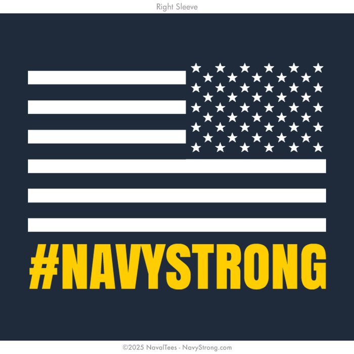 "Athletic Navy" Long Sleeve Tee | Navy