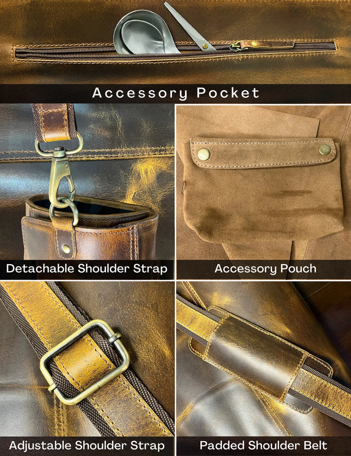 leather chef knife roll