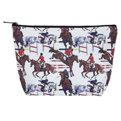 AWST Int'l "Lila" Jumpers Large Cosmetic Pouch
