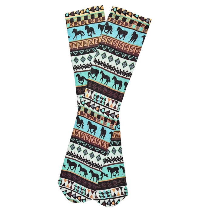 AWST Int'l Tribal Horses Socks - Breeches.com