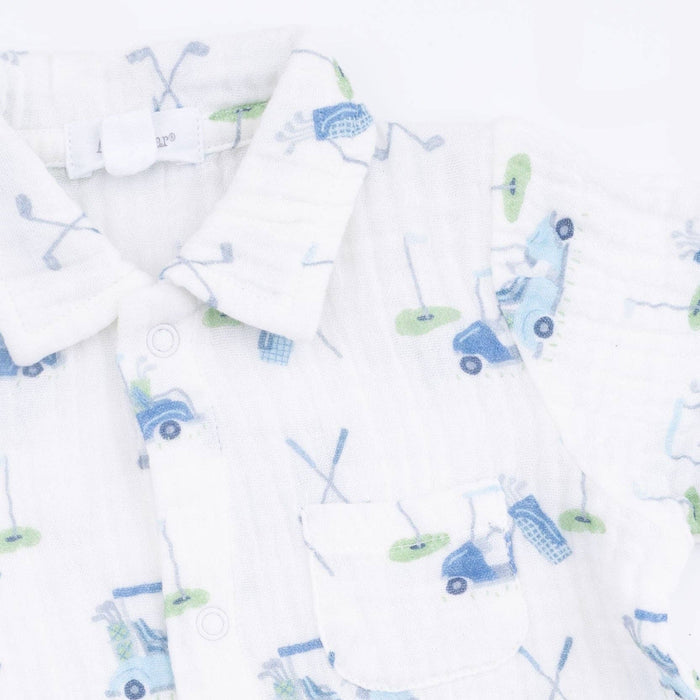 Baby Golf Carts Blue - Polo Shortie