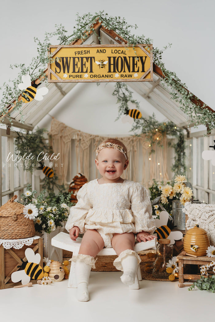 Baby Ivory Floral Embossed Fabric  Romper