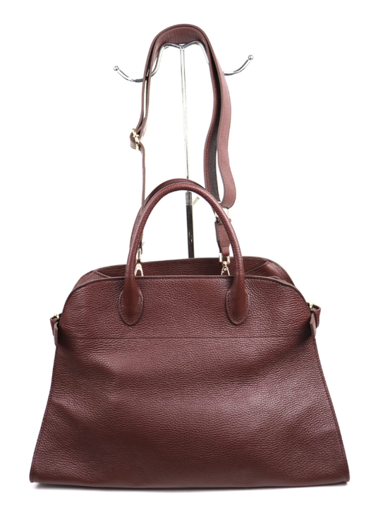 Bagitali Harriet Leather Tote Bag - Chocolate