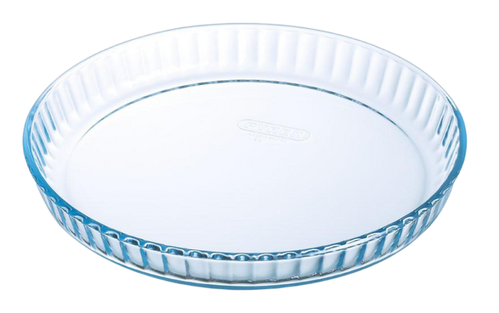 Baking glass set - flan dish 28cm & cake dish 26 cm