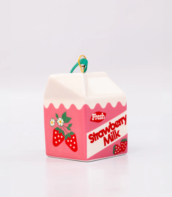 Ban.Do Strawberry Milk Ornament