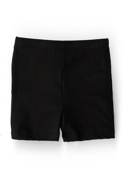 Black Twirl Shorts