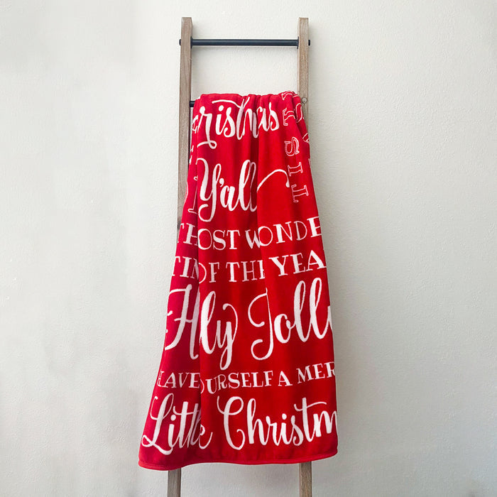 Blanket Merry Christmas Y'all