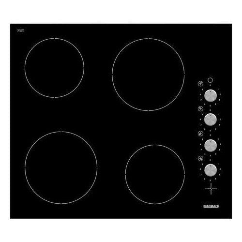 Blomberg MKN24001 60cm Ceramic Hob Black Black