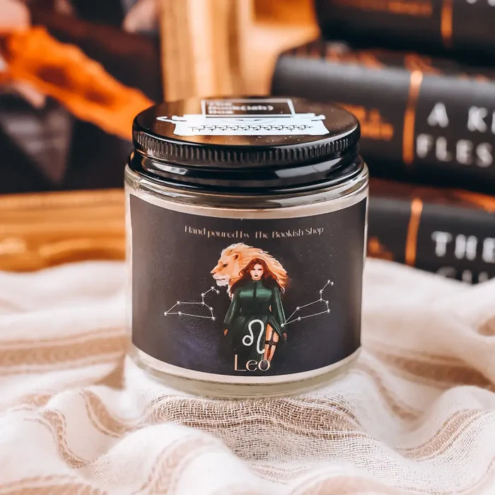 Blood and Ash Inspired: Poppy Leo Candle 4oz - Candles