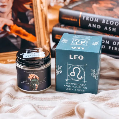 Blood and Ash Inspired: Poppy Leo Candle 4oz - Candles