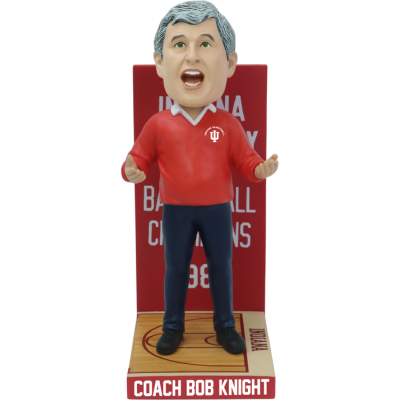 Bob Knight Indiana Hoosiers Championship Bobbleheads
