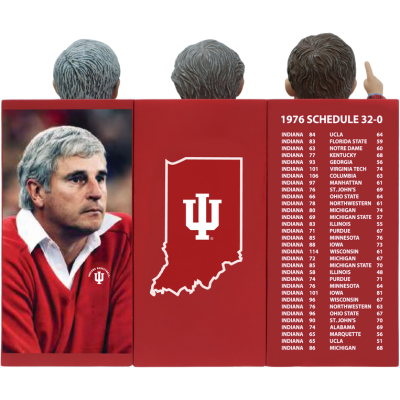Bob Knight Indiana Hoosiers Championship Bobbleheads