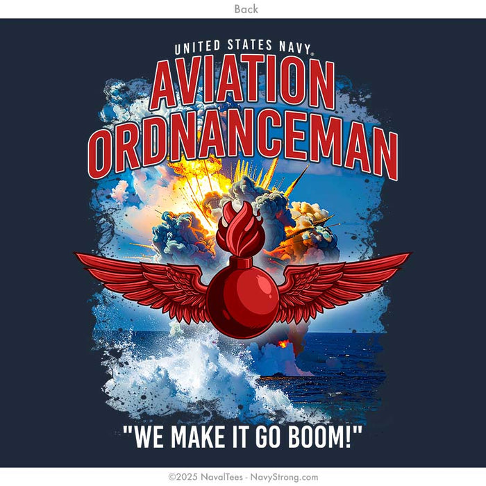 "Boom Squad" Hooded Sweatshirt | Navy