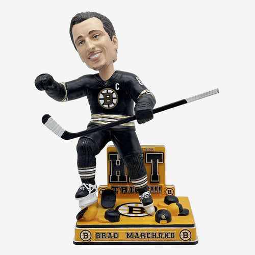 Brad Marchand Boston Bruins Hat Trick NHL Bobblehead