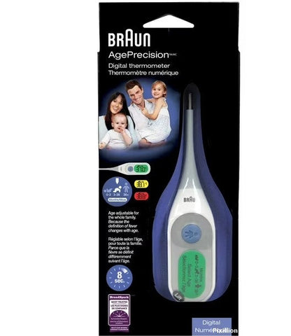 Braun Thermometer, Age precision Technology, White