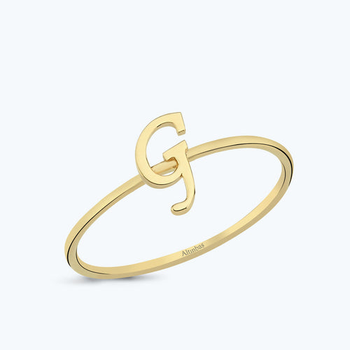 Buchstabe G Goldring