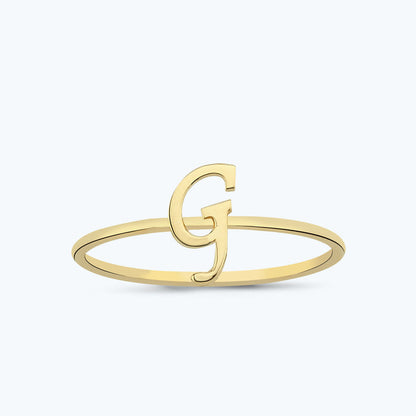 Buchstabe G Goldring