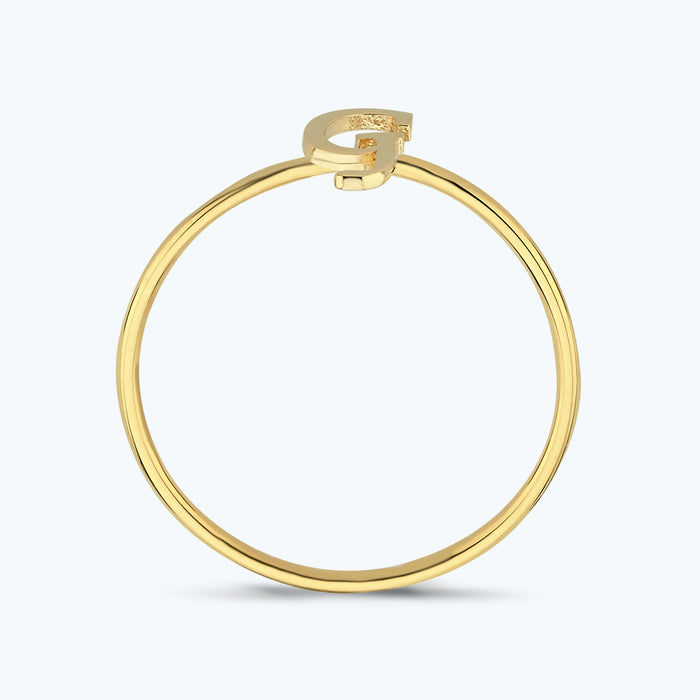 Buchstabe G Goldring