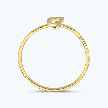 Buchstabe G Goldring