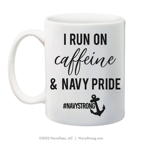 "CAFFEINE & PRIDE" | 15 oz Coffee Mug