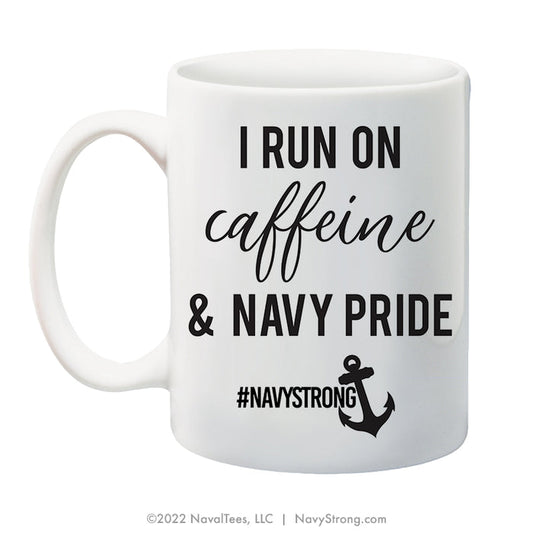 "CAFFEINE & PRIDE" | 15 oz Coffee Mug